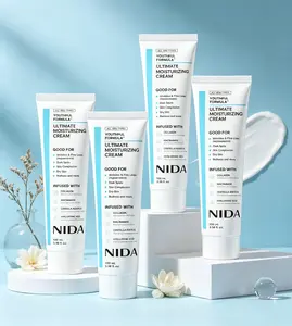 NIDA Youthful Formula Ultimate Moisturizing Cream - Collagen, Niacinamide, Centella Asiatica, Hyaluronic Acid - Targets Wrinkles, Dark Spots - Daily Skincare Hydrator