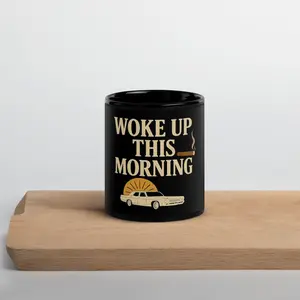 Woke Up This Morning Mug – Sopranos-Inspired Coffee Cup, Mafia Aesthetic Ceramic Mug