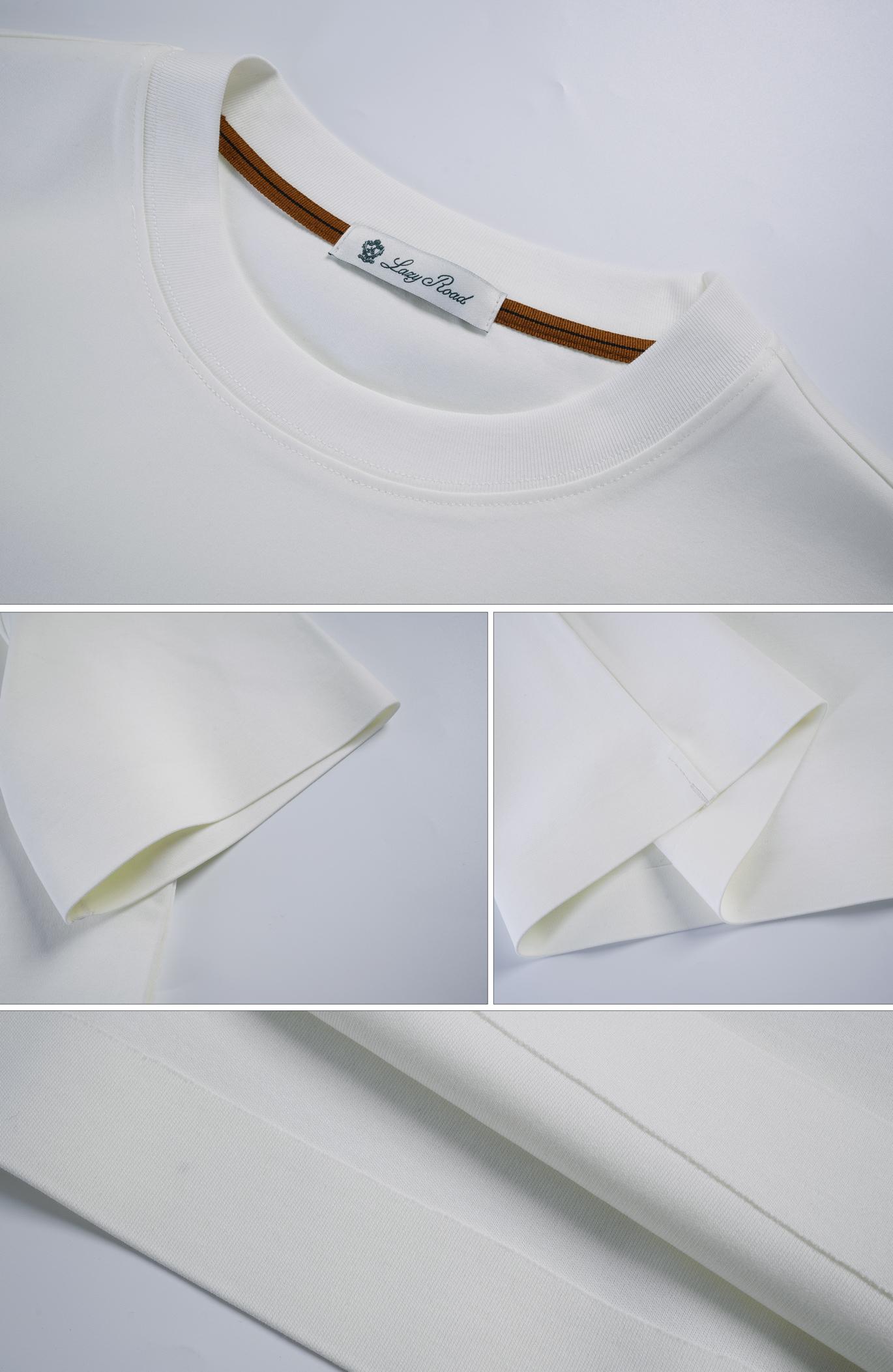 LazyRoad Casual Luxury Old-Money Style Basic Seamless T-Shirt, Modal & Cotton Blend Short-Sleeve Top, Skin-Friendly, Highly Stretchy, Drapey T-Shirt.(WHITE\NAVY BLUE\NAVY BLUE\BLACK\COFFEE\LIGHE GRAY)-28633