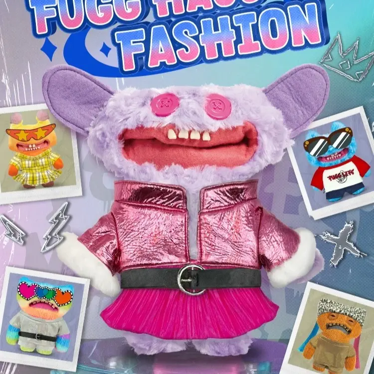 【NEW】Fuggler “Doll Clothes” Fugg Haus Fashion-Y2K Series （Without Dolls）Dress up for dolls stylish outfit tiktokshopspringglowup