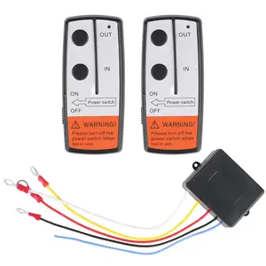 Car Winch Remote Control System, 12V 24V Car Winch Remote Control System, Wireless Remote Control Switch Controller for Jeep Off-road ATV