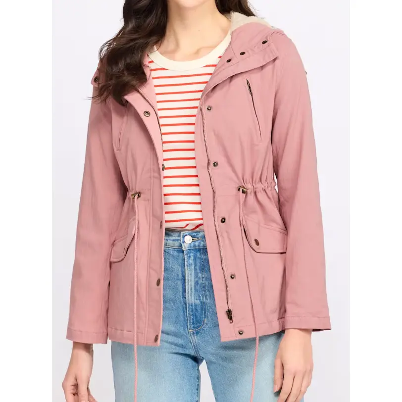 Poppy Sherpa Cargo Jacket