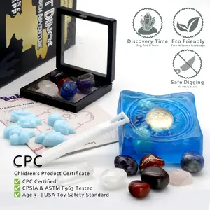 Cosmic Energy Kit – STEM Educational Toy with Glow-in-the-Dark Crystals & Gems for Kids Ages 5+