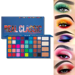 44-Color Eyeshadow Palette is a cosmetic set with vibrant shades in matte, shimmer, and metallic finishes for long-lasting color. Perfect for any style. Makeup
