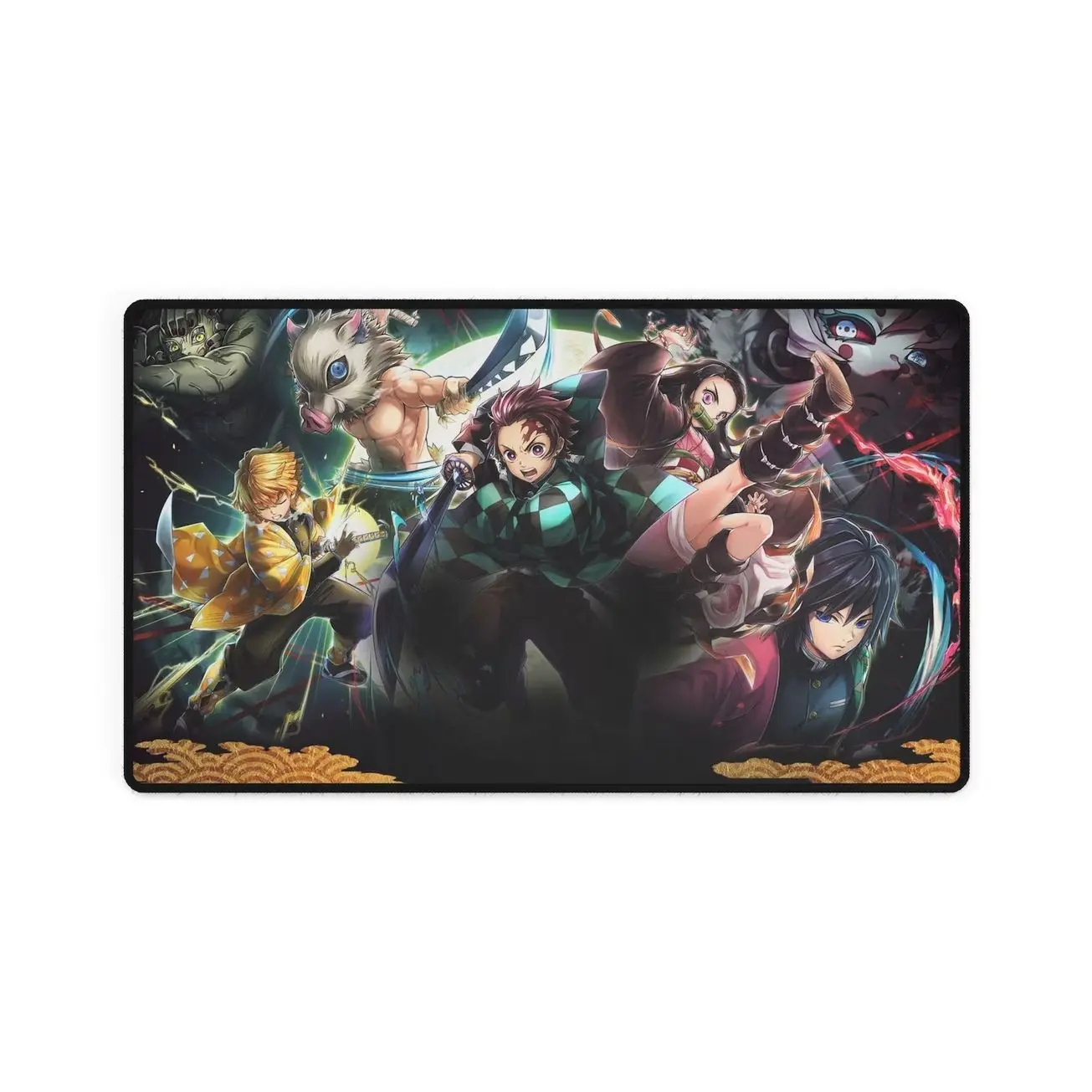 Demon Slayer Mouse pad, Anime, Mousepad, Desk Mats, Computer, Accessory, Desk, Gaming, Office