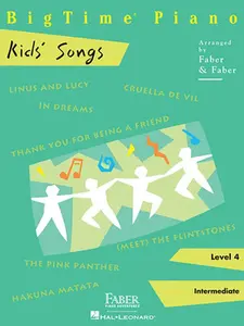 USED-Bigtime Piano Kids' Songs - Level 4 (Paperback)