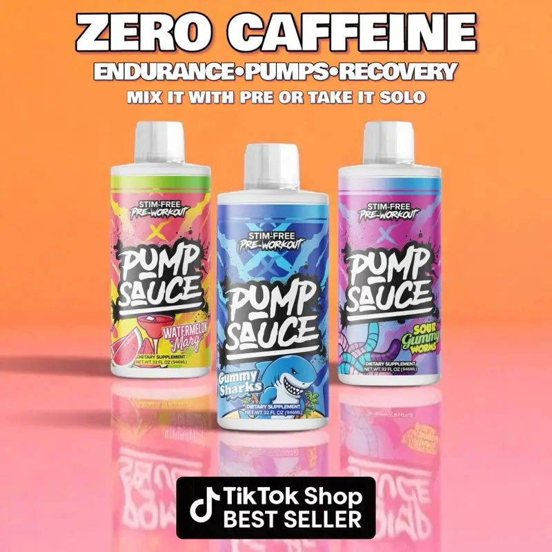 Pump Sauce - 32oz - Non-Stim Preworkout - Liquid Glycerol with Citrulline, Agmat...