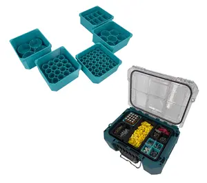 Makita MAKTRAK Deep Compact Organizer Compatible Small AA AAA C D 9V Bins