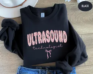 Ultrasound Technologist Sweatshirt Ultrasound Tech  Sonographer Sweater Sonography Crewneck Radiology Student Grad