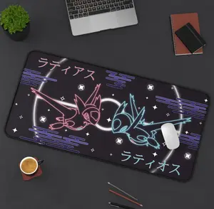 Red and Blue Dragon type-MousePad, Desk Mat, Extended, Giant Mouse Pad, Gamer Pad