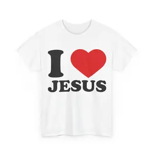 I  Jesus T-Shirt | Christian Faith Tee, Religious Shirt