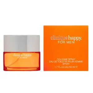 Clinique Happy Cologne Spray for Men Eau de Toilette Spray, 1.7 Ounce