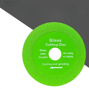 3 Green Cutting Discs - Cutting Discs for Wine Bottles, Ceramics, Jade, Crystal, Tile, Angle Grinder Polishing Saw Blades outdoorfun