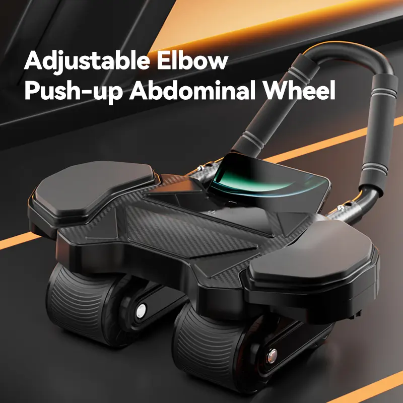 Ab Roller Wheel for Ab Workout – Ab Exercise Roller for Core Strength Training, Home Gym Fitness & Full Body Workout Ab Core Trainer Adjustable Ab Machine summerwins