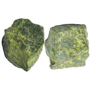 2 PCS 15 TO 25 MM GRASS JASPER ROUGH STONE