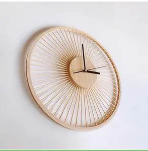 bamboo handmade clock DIY material kit