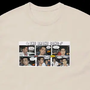 The Broke Song comic tee Classic Cotton