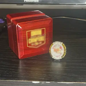 Championship Ring with Custom Case