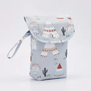 Baby Diaper Storage Bag – Portable Travel Pouch for Baby Diapers/Pull-Ups
