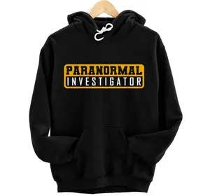 Personalized Ghost Hunting Paranormal Investigator Pullover Hoodie