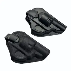 1. Universal Waist Revolver Holster | Genuine Leather & Oxford | Quick Draw