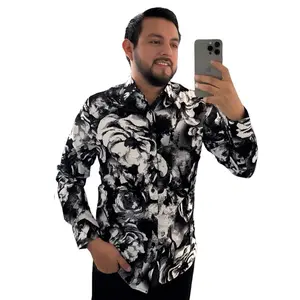 Chingona-Black/White LONG SLEEVE (FITTED)