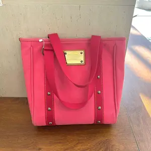 Pre-owned Louis Vuitton denim Tote Bags HZ1tk