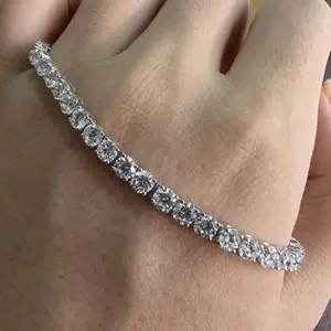 【 D8.5ct 💎】9k labgrown diamond bracelet 6.8g D8.5ct LF6870