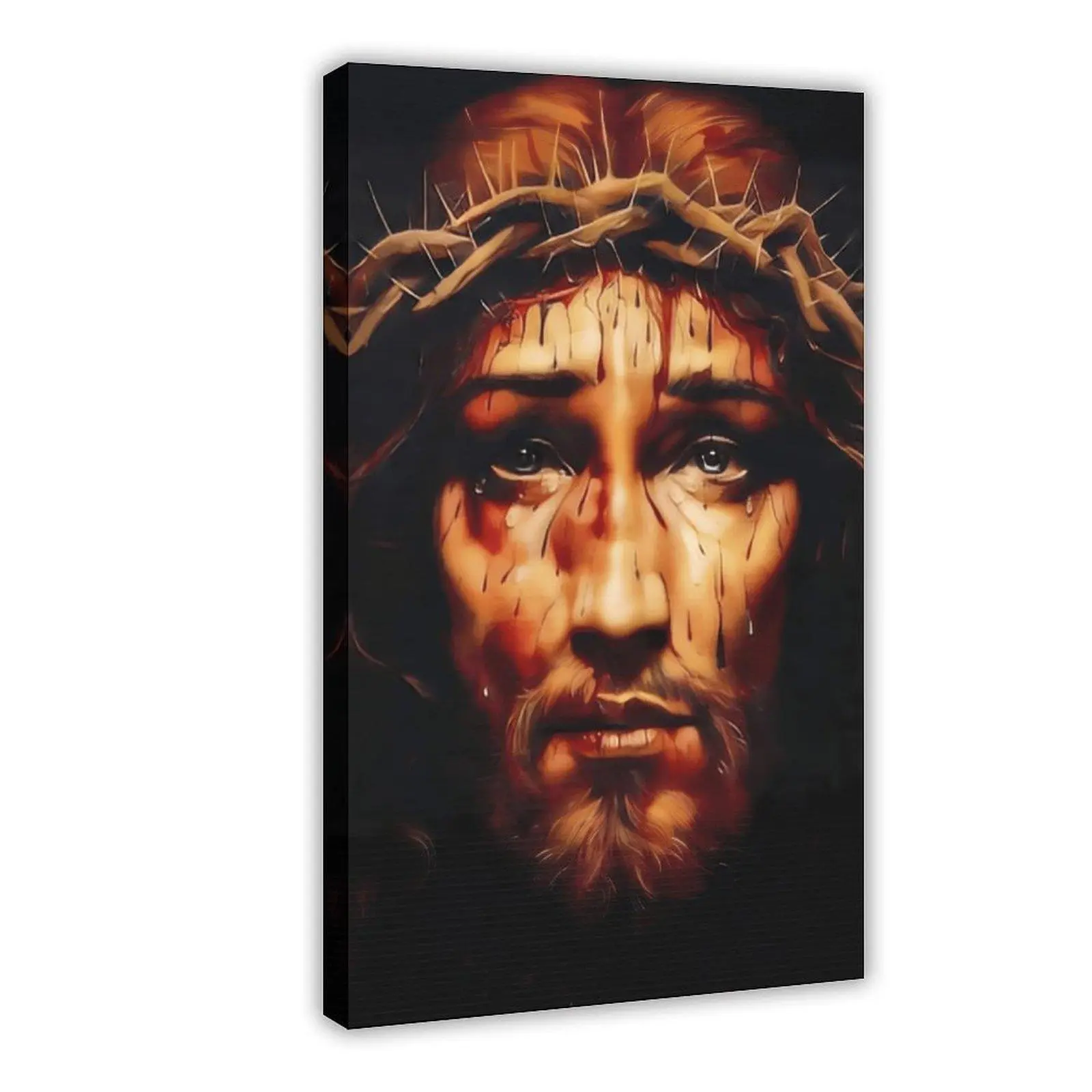 Most Precious Blood of Jesus Christ Poster Canvas, Passion, Calvary, Holy Face, Our Father, Honor, Glory, Praise, Blessed Virgin Mary(1)-gigapixel-standard V2-2x
