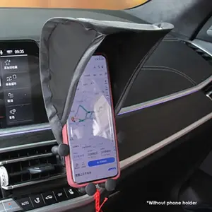 2025 Phone Sun Shade for Car Motorcycle Phone Glare Shield UV Blocking Phone Holder Glare Blocking Phone Stand Interior Accessories