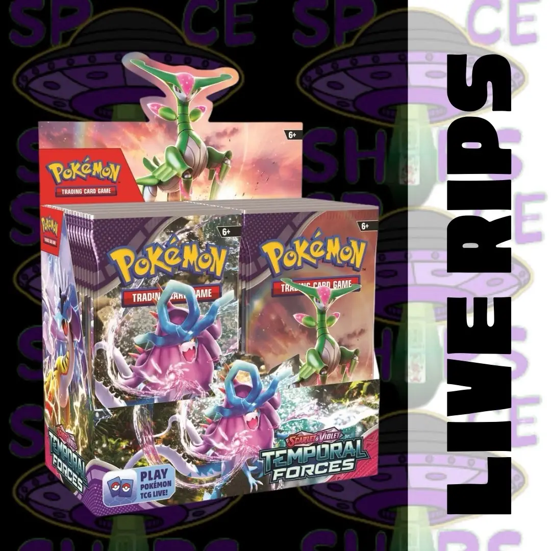 Temporal Forces Scarlet Violet SV-05- Pokemon Packs/Boxes