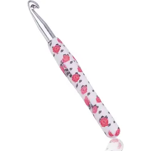 Crochet Hook,9 mm  Crochet Hook, Handle for  Hands,Soft Rubber Grip Extra Long Knitting  for Beginners and Crocheting Yarn