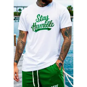 Men's  100% Cotton Knit Short-Sleeve Round Neck T-Shirt  -  Digital Floral Print, Breathable, Lightweight, Regular Fit, Casual Summer Sports & Outdoor Outfit for Adults, Shortsleeve