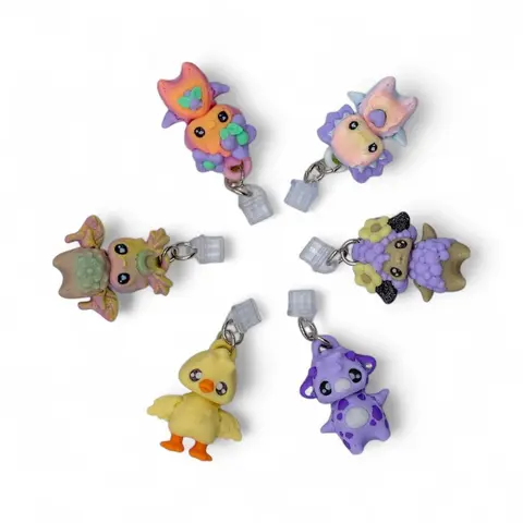 Pixie - Dust Plugs for Type C - Cute 3d printed Charms for Kindles, E-Reader, Phones, etc