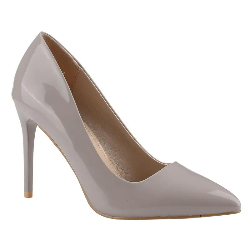 Women's Pumps - 4 Inches Fashion Walking Shoes Classy Girl Shoe Footwear Elegant High Heels High Heel Heeled Stylish Classic Rubber Heeled Pumps monica-2