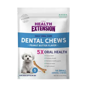 Peanut Butter Flavor Dental Bones - Dog treat