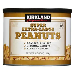 Kirkland Signature Super Extra-Large Peanuts, 2.5 lbs 2 Pack