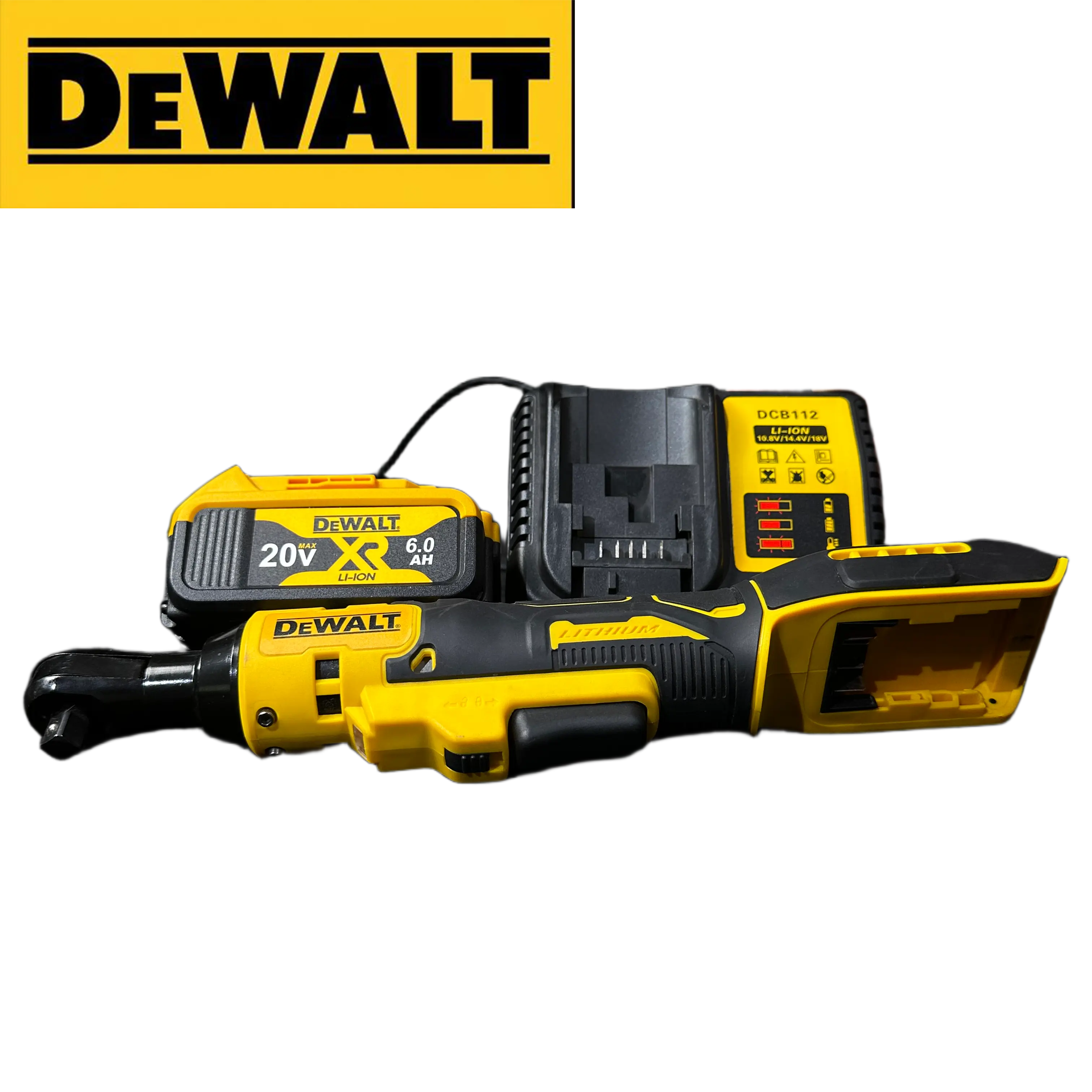 Dewalt M18 20V Cordless Ratchet Wrench, 512 Model Compact Power Tool for Automotive Repair, Heavy-Duty Fastening