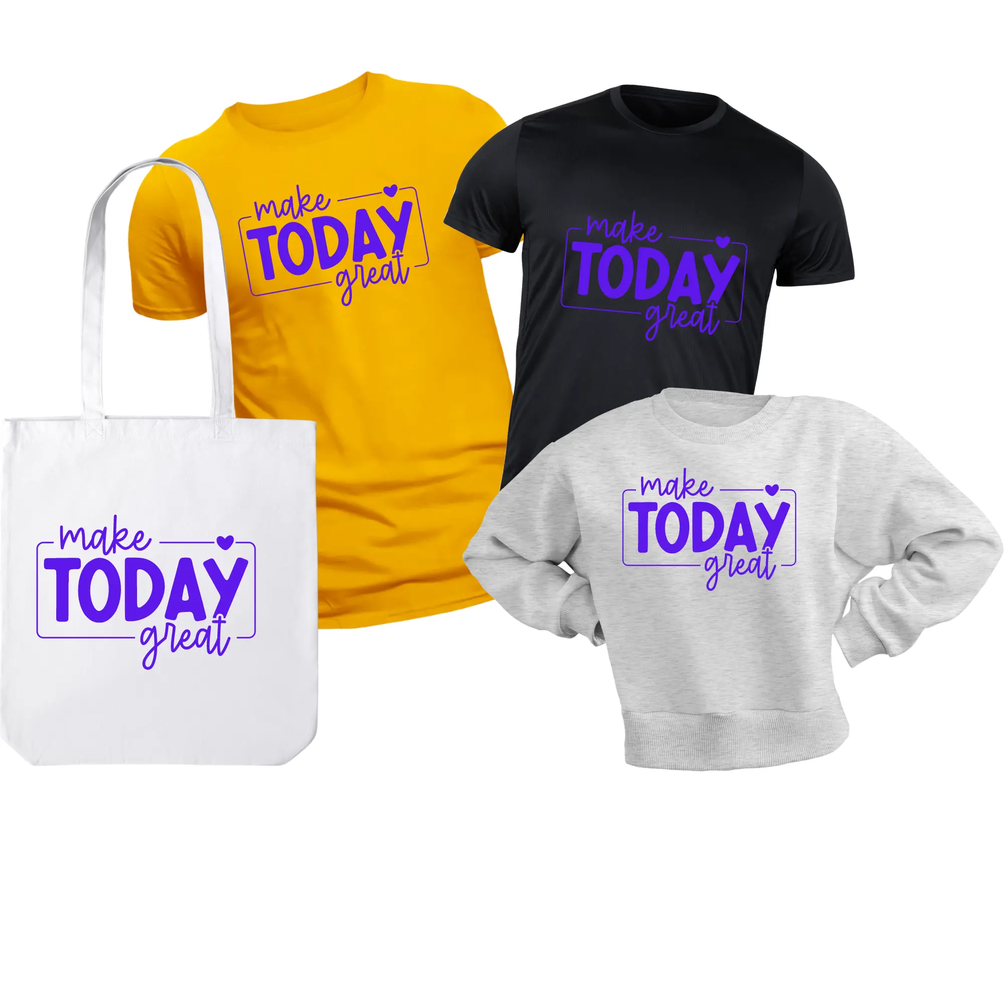 Make Today Great Screen Print Transfer Make Today Great Screen Print Transfer