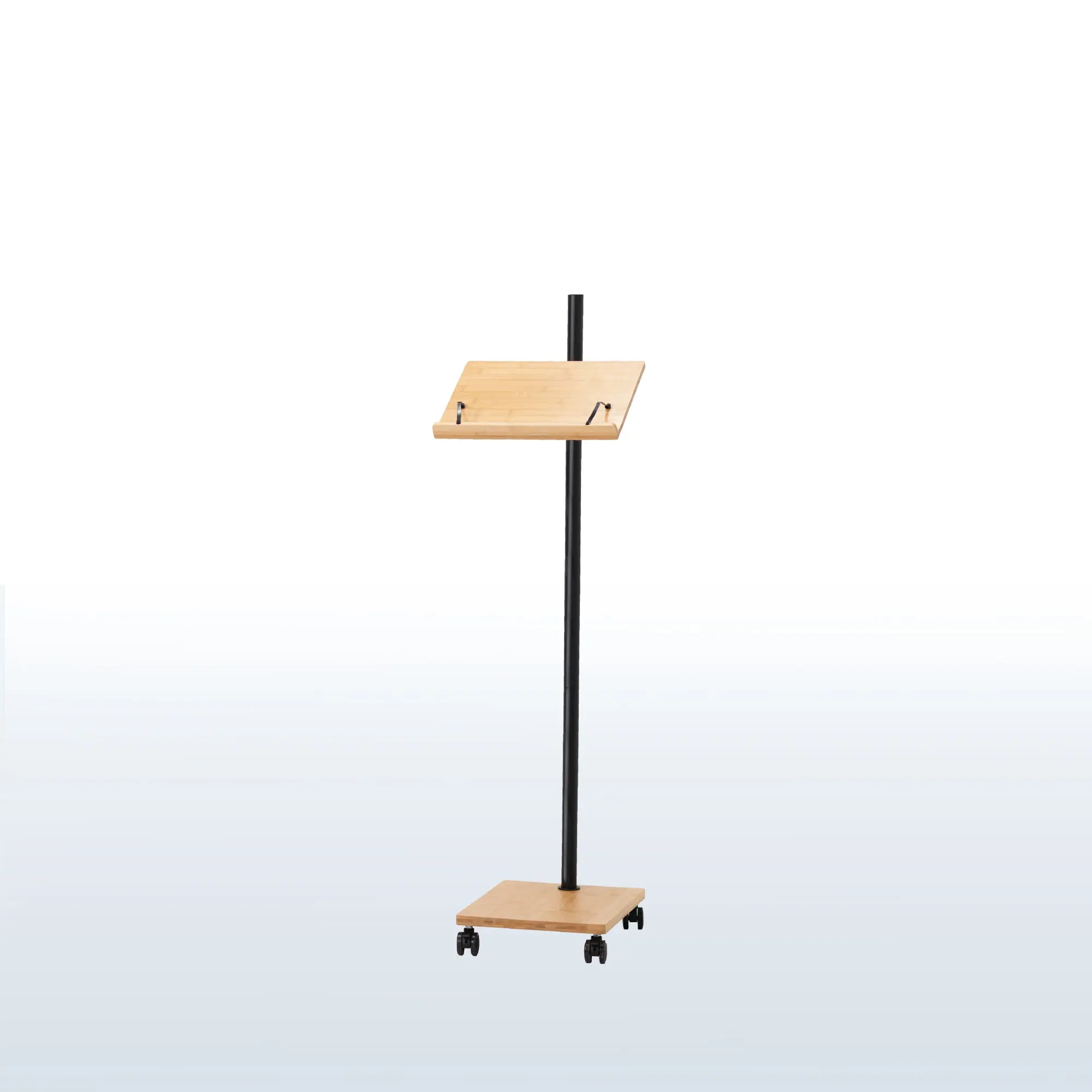 Bamboo / Black Mobile Book Stand Bamboo / Black Mobile Book Stand