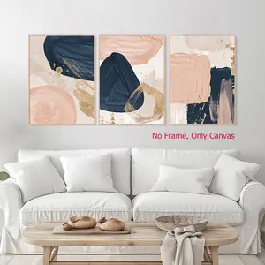 3pcs/set Pink Wall Art Poster, Abstract Prints Painting, abstract pattern print,  Bohemian Home Decor, Perfect for Wall Decoration in Living Rooms, Bedrooms, Home Offices