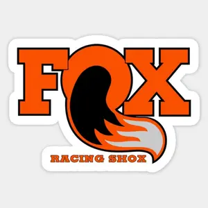 Fox Racing Monster Text Sticker- Motocross Dirt Bike Decal for Helmets and Cars