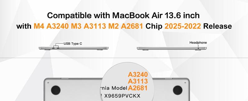 MOSISO Compatible with MacBook Air 13 inch Case 2025-2022 M4 A3240 M3 A3113 M2 A2681, Heavy Duty Hard Shell with Fold Kickstand&Keyboard Cover&Screen Film for MacBook Air 13.6 inch Case