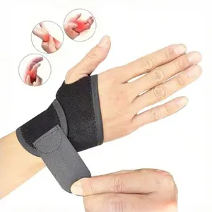 Adjustable Wristband, Comfortable Sports Wrist Support, Suitable for Work, Fitness, Weightlifting, Left Hand or Right Hand Use