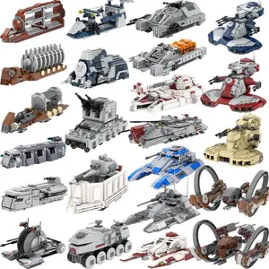 2026 new MOOXI Most Complete Space War Tank Personnel Carriers Adult Building Blocks Set MOC Brick Model Kit DIY Diorama Toy For Boy Gift
