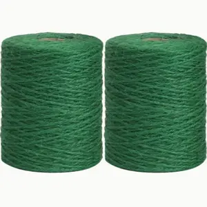 Jute Garden Twine, Biodegradable & Soft Easy To Tie Rope, Ideal for Climbing Plants & Home Decor