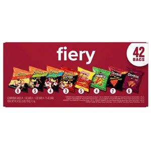 Frito-Lay Fiery Mix Variety Snacks, 1 oz Bags 42 Count Multipack