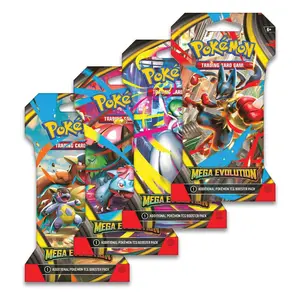 Pokemon Mega Evolution Sleeved Booster Pack x10