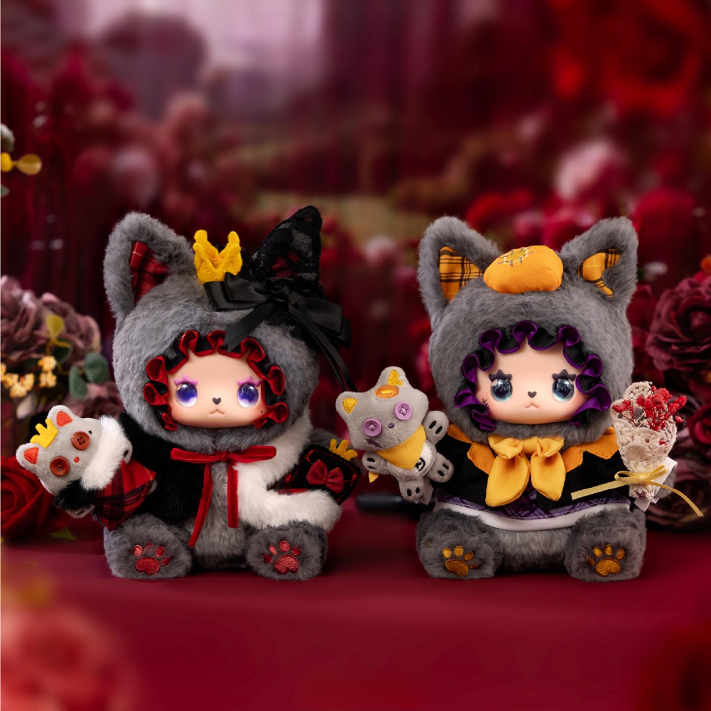 新品未使用！【正規品】BigintoEnegey loveとluck 2点セット Pleasant Goat and Big Big Wolf X LUCKY EMMA Gray and Red Limited