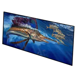 Carolines Treasures  28 x 58 in. Majesty Sailfish Indoor or Outdoor Runner Mat